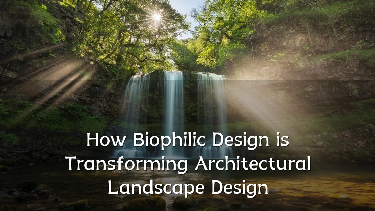 How Biophilic Design is Transforming Architectural Landscape Design