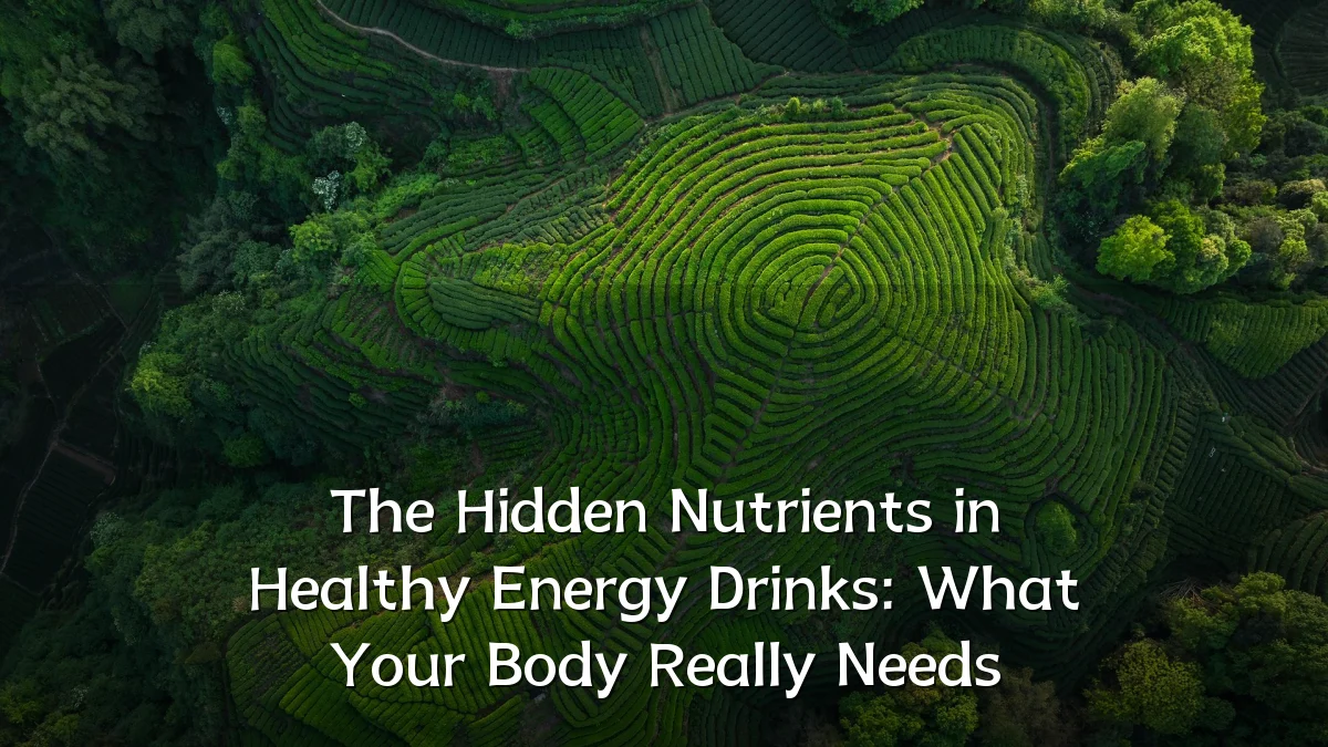 The Hidden Nutrients in Healthy Energy Drinks: What Your Body Really Needs