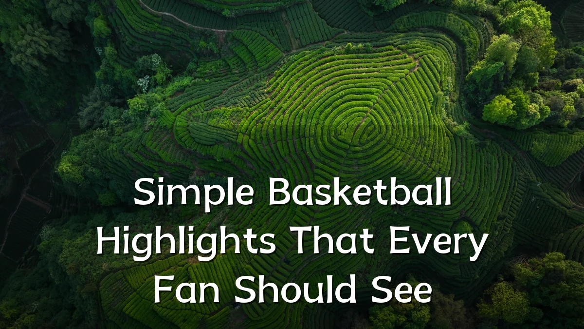 Simple Basketball Highlights That Every Fan Should See