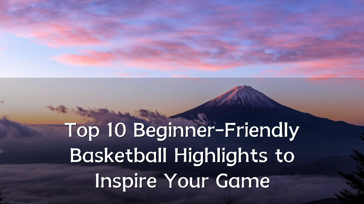 Top 10 Beginner-Friendly Basketball Highlights to Inspire Your Game