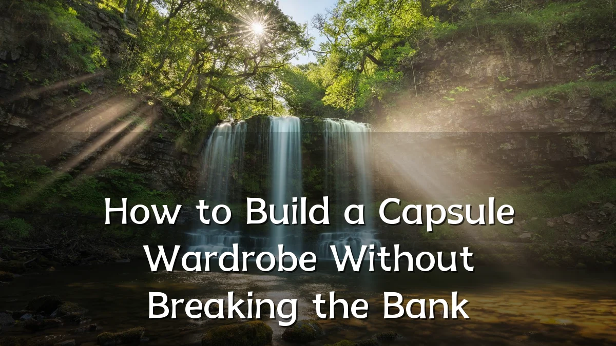 How to Build a Capsule Wardrobe Without Breaking the Bank