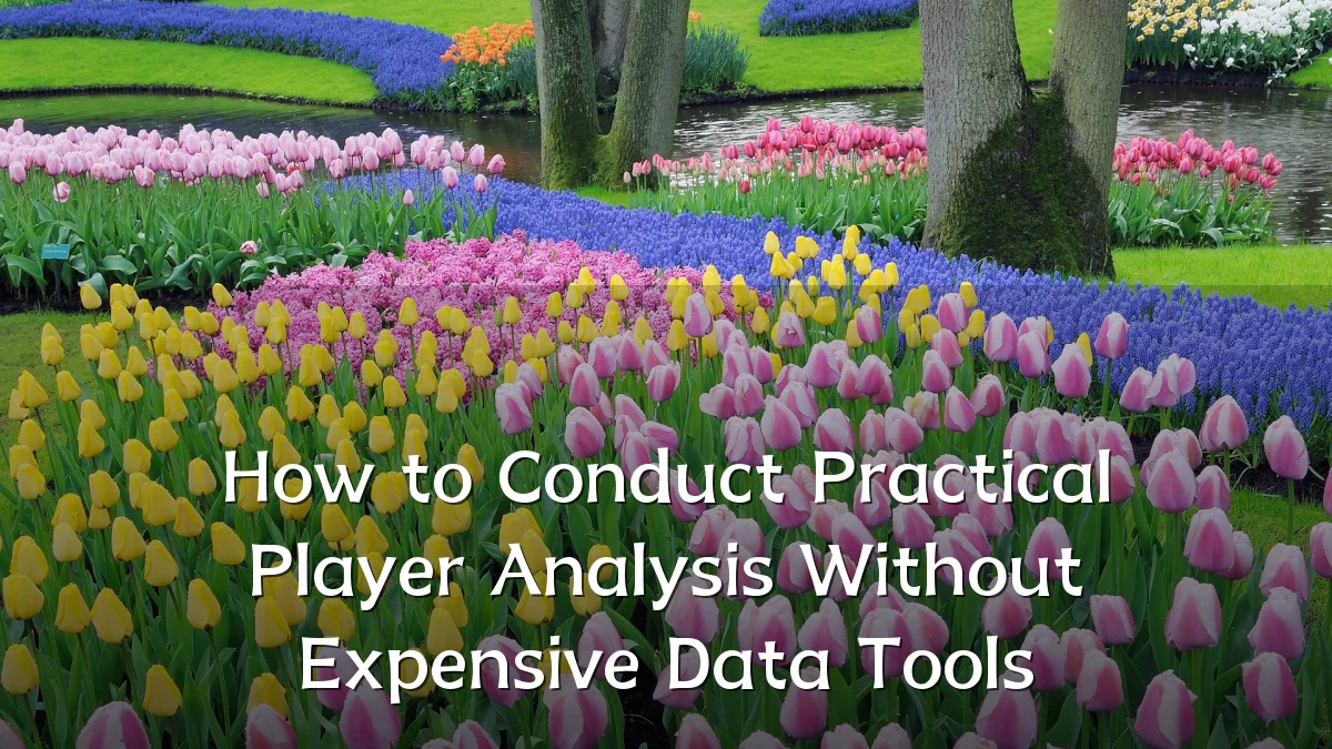 How to Conduct Practical Player Analysis Without Expensive Data Tools