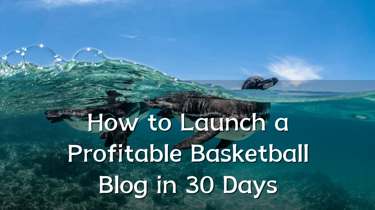 How to Launch a Profitable Basketball Blog in 30 Days