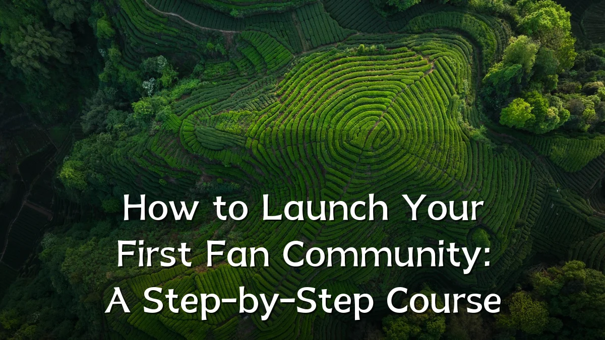 How to Launch Your First Fan Community: A Step-by-Step Course