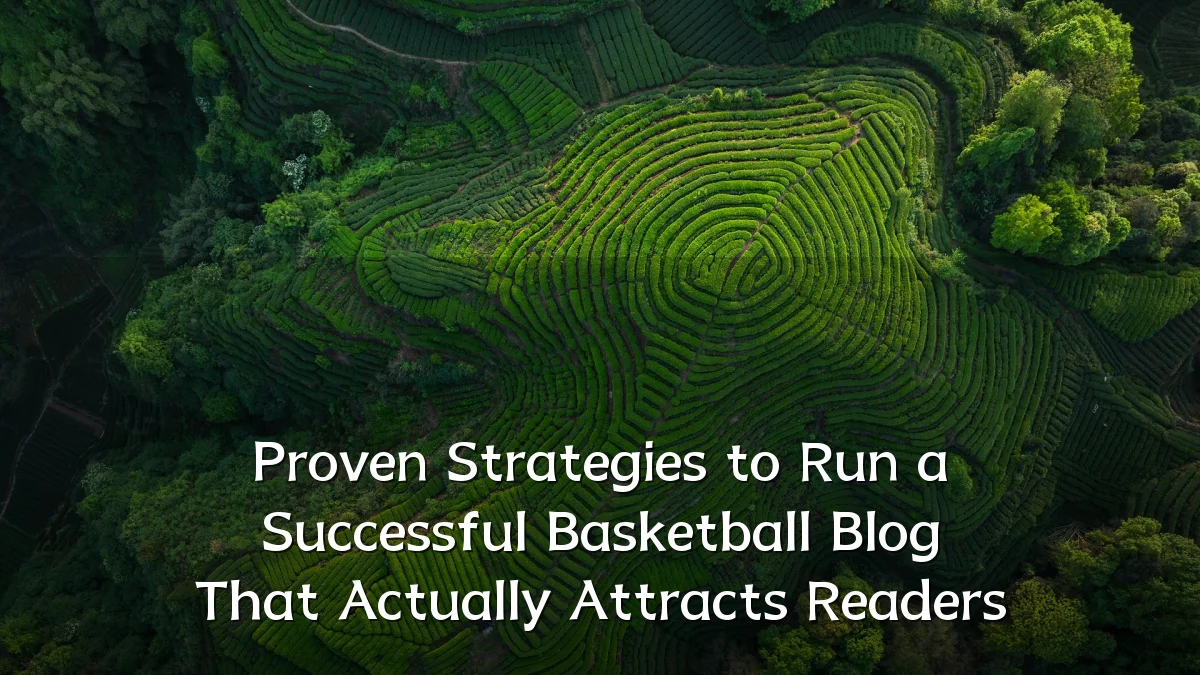 Proven Strategies to Run a Successful Basketball Blog That Actually Attracts Readers