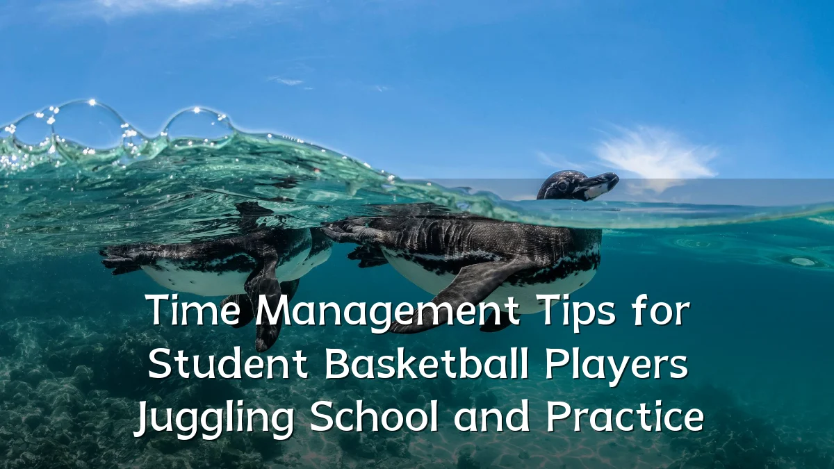 Time Management Tips for Student Basketball Players Juggling School and Practice