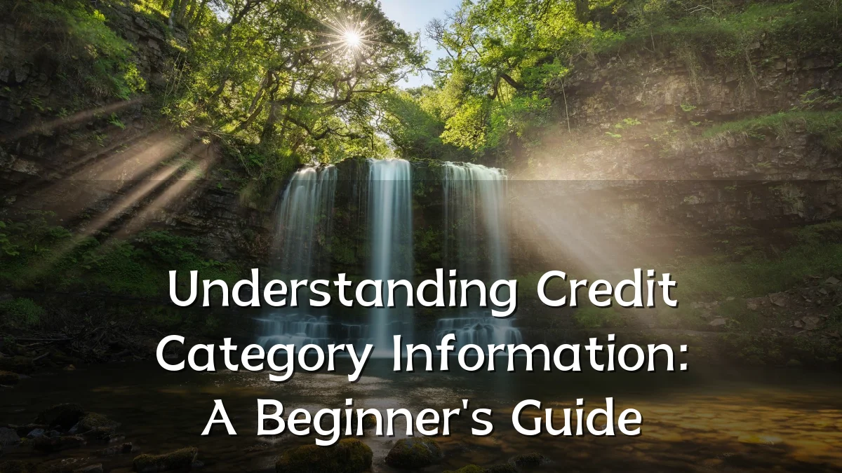 Understanding Credit Category Information: A Beginner's Guide