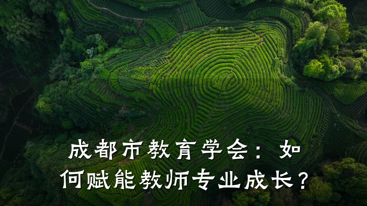 成都市教育学会：如何赋能教师专业成长？